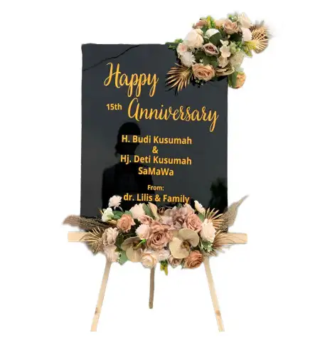 Papan Bunga Akrilik Karangputat